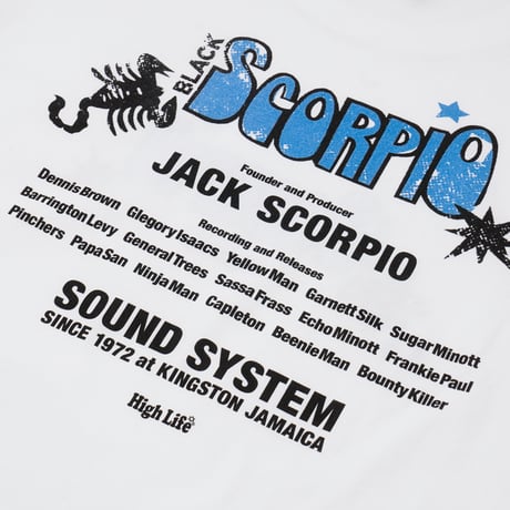 HighLife × BlackScorpio / History Tee