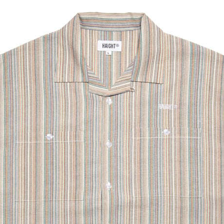 HAIGHT / MULTI CLR STRIPE SHIRT(3colors)