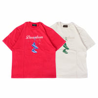 DREAM TEAM / Dream Team Hanging Sneakers Graphic Fade Wash Tee