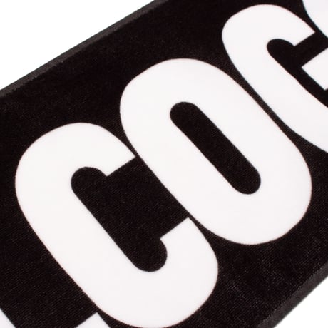 ACAPULCO GOLD / BLACK LABEL LOGO SCARF TOWEL