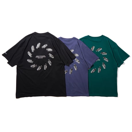 RULER / CENTIPEDERON 4.7oz S/S TEE(3colors)