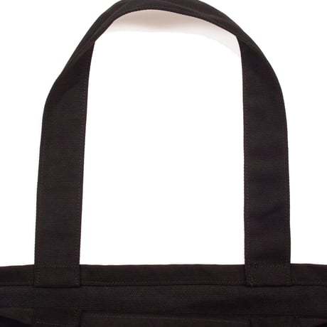 ACAPULCO GOLD / BLACK LABEL LOGO CANVAS TOTE BAG