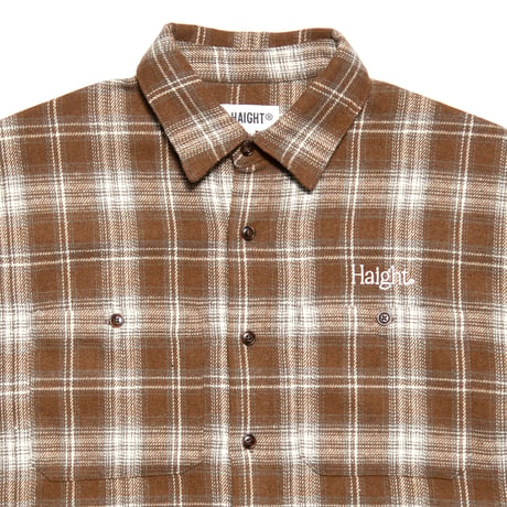 HAIGHT / OMBRE CHECK FLANNEL SHIRT(3colors)