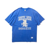 RULER / COLLEGE 6.2oz WASHED S/S TEE (3colors)