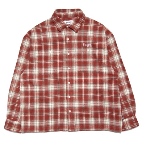 HAIGHT / OMBRE CHECK FLANNEL SHIRT(3colors)