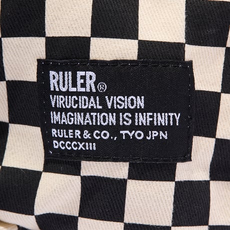 RULER / LSI CROSS BLOCK CHECK SBC (2colors)