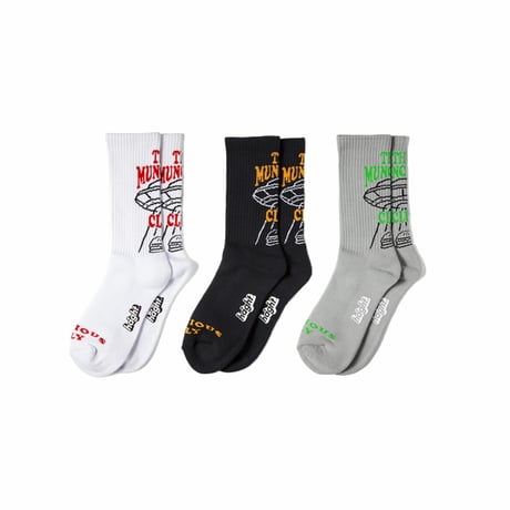 HAIGHT / M.C BURGER SOCKS(3colors)