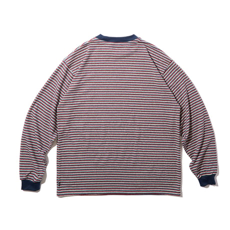 RULER / PIRATES BORDER L/S TEE (2colors)