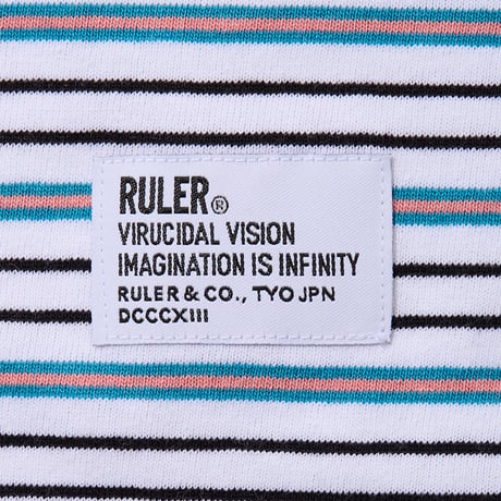 RULER / CLASS OF 1995 BORDER S/S TEE(2colors)