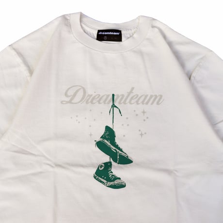 DREAM TEAM / Dream Team Hanging Sneakers Graphic Fade Wash Tee