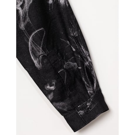 APPLEBUM / ”DEATH ROW RECORDS” L/S SHIRT-SMOKE