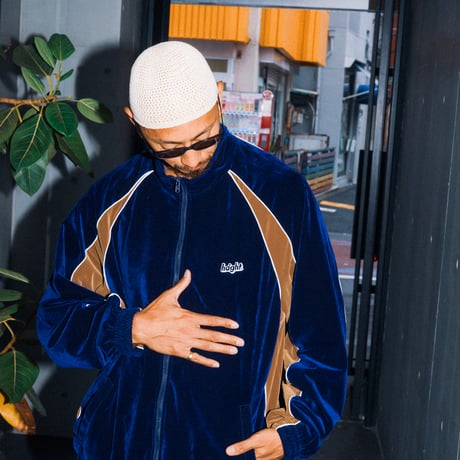 HAIGHT / VELOUR TRACK JACKET (3colors)
