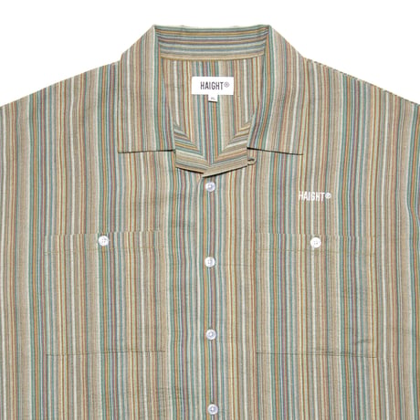 HAIGHT / MULTI CLR STRIPE SHIRT(3colors)