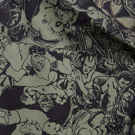 RULER / WAY OF LIFE S/S WORK SHIRT(2colors)