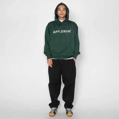 APPLEBUM / LOGO EMBROIDERY HOODIE(5colors)