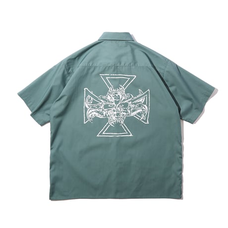 RULER / MALTESE KRAKEN S/S WORK SHIRT(2colors)
