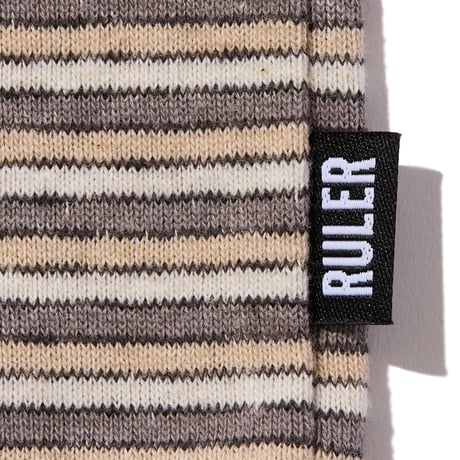 RULER / PIRATES BORDER L/S TEE (2colors)