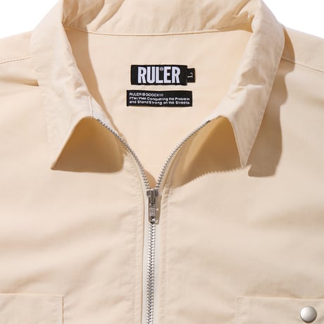 RULER / STATIC VOID NYLON PULLOVER L/S SHIRT (2colors)