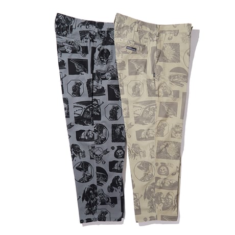 RULER / PULP SKULL STRAIGHT TROUSER (2colors)