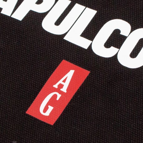 ACAPULCO GOLD / BLACK LABEL LOGO CANVAS TOTE BAG