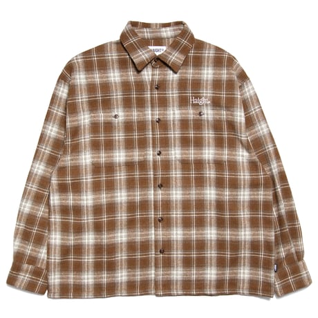 HAIGHT / OMBRE CHECK FLANNEL SHIRT(3colors)