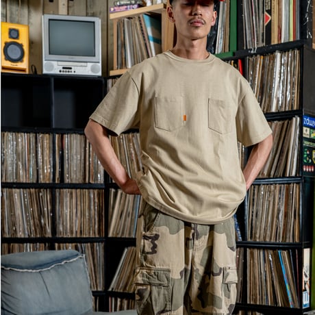 INTERBREED / Lucky Pocket tee(2colors)