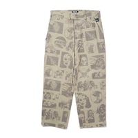 RULER / PULP SKULL STRAIGHT TROUSER (2colors)