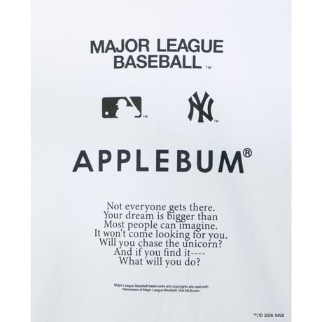 APPLEBUM / “YANKEES GIRL” T-SHIRT
