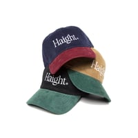 HAIGHT / TWO-TONE COUDUROY CAP(3colors)