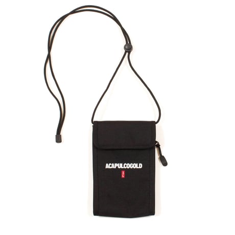 ACAPULCO GOLD / BLACK LABEL LOGO RECYCLED PHONE BAG