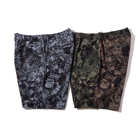RULER / WAY OF LIFE SKATE SHORTS(2colors)