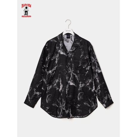 APPLEBUM / ”DEATH ROW RECORDS” L/S SHIRT-SMOKE