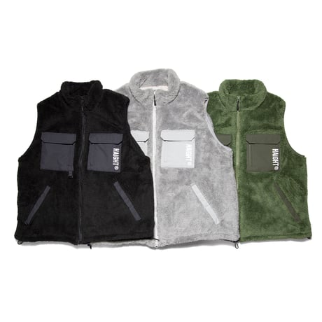 HAIGHT / CORAL FLEECE VEST(3colors)