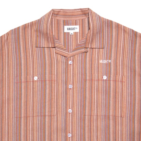 HAIGHT / MULTI CLR STRIPE SHIRT(3colors)
