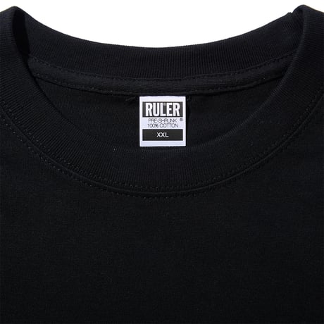 RULER / IRON CROSS 6.2oz. L/S TEE (2colors)