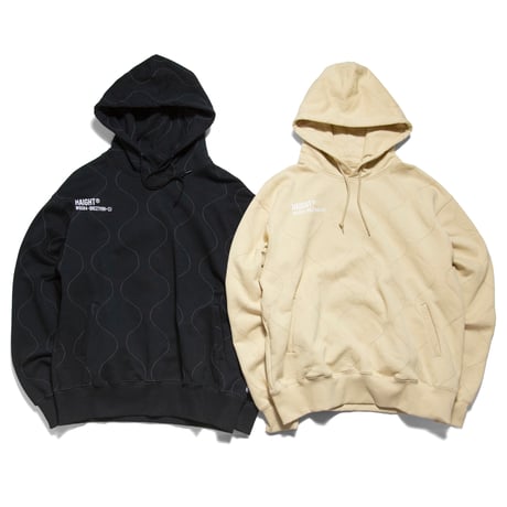 HAIGHT / QUILTING HOODIE (2colors)