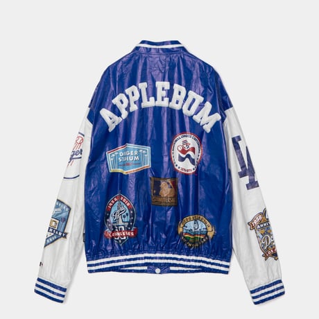 APPLEBUM / “LA DODGERS” TYVEK STADIUM JACKET