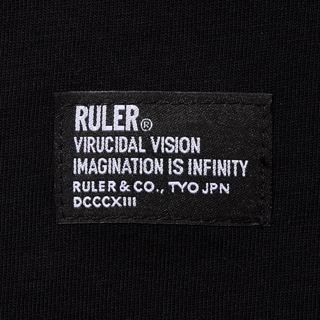 RULER / I AGAINST I 6.5oz L/S TEE (2colors)