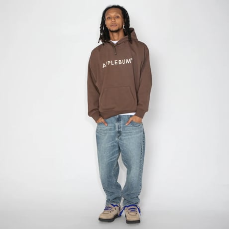 APPLEBUM / LOGO EMBROIDERY HOODIE(5colors)