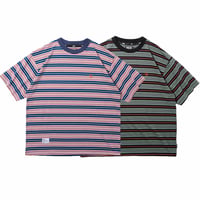 RULER / S.C. BORDER S/S TEE(2colors)