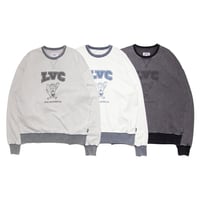 HAIGHT / WASHED RINGER SWEAT(3colors)