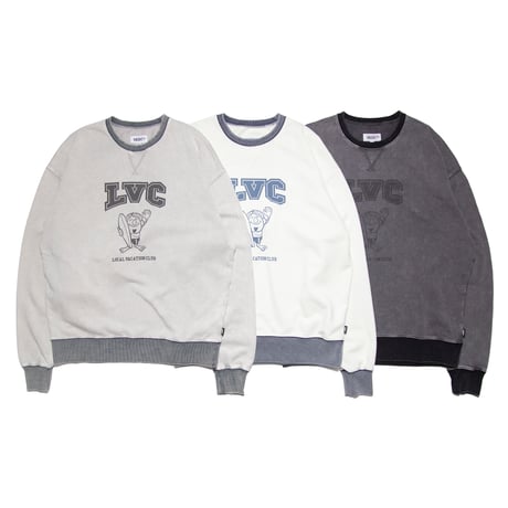 HAIGHT / WASHED RINGER SWEAT(3colors)