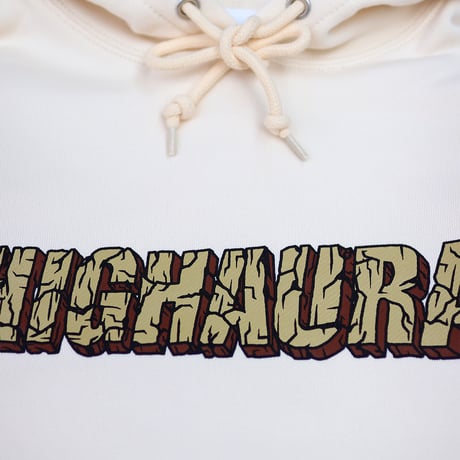 HIGH AURA / WOOD LOGO HOODIE(3colors)
