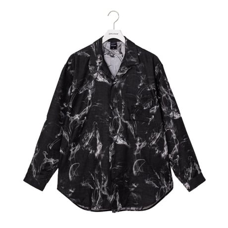 APPLEBUM / ”DEATH ROW RECORDS” L/S SHIRT-SMOKE