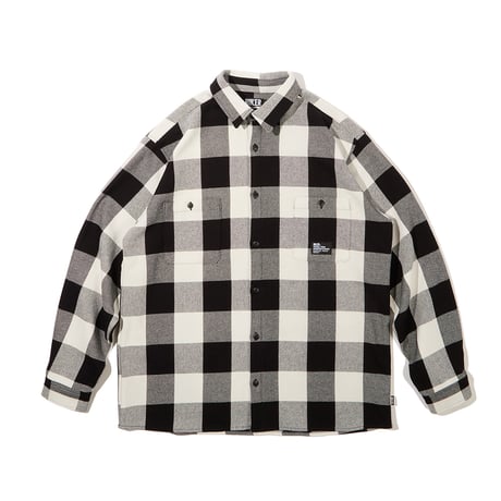 RULER / BUFFALO PLAID HEAVY L/S TWILL SHIRT