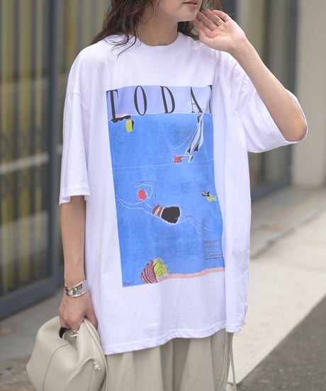 TODAYアートグラフィックTシャツ