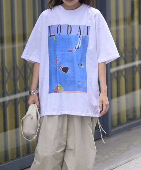 TODAYアートグラフィックTシャツ