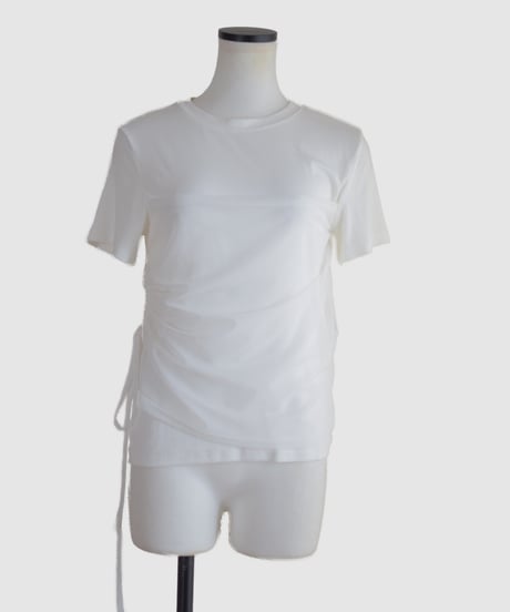 チュールギャザーレイヤードTEE