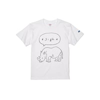 T-shirt "Sigh"  [White]