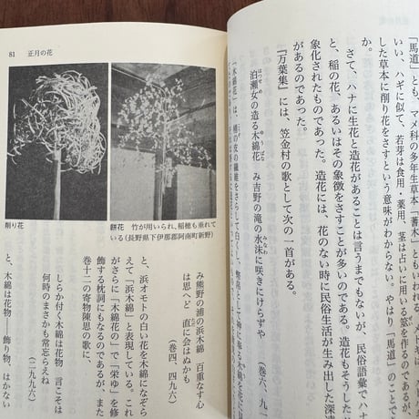 【古本】花の民俗学
